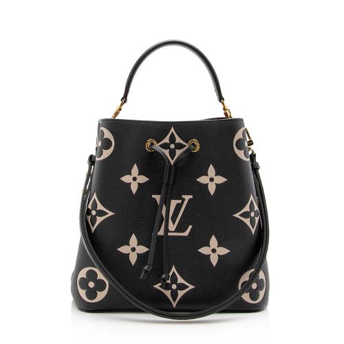 Louis Vuitton Giant Monogram Empreinte Neonoe MM Shoulder Bag