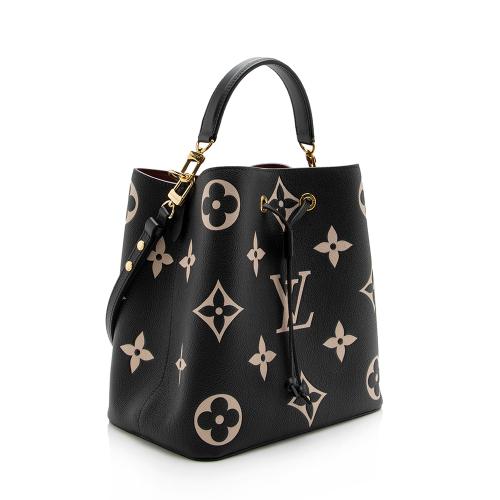 Louis Vuitton Giant Monogram Empreinte Neonoe MM Shoulder Bag