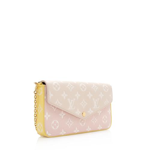 Louis Vuitton Monogram Empreinte Spring Escape Felicie Pochette