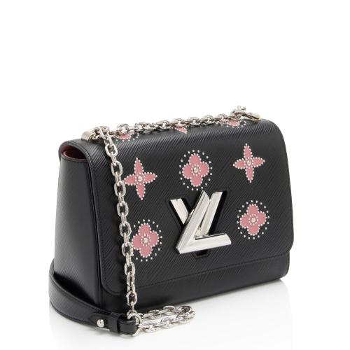 Louis Vuitton Epi Leather Flowers Twist MM Shoulder Bag