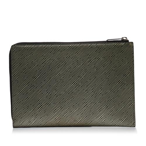 Louis Vuitton Epi Platine Pochette Clutch