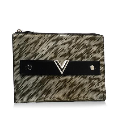 Louis Vuitton Epi Platine Pochette Clutch