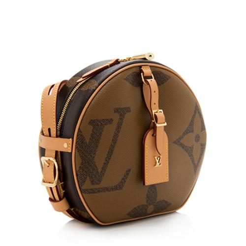 Louis Vuitton Giant Reverse Monogram Canvas Boite Chapeau Souple MM Shoulder Bag