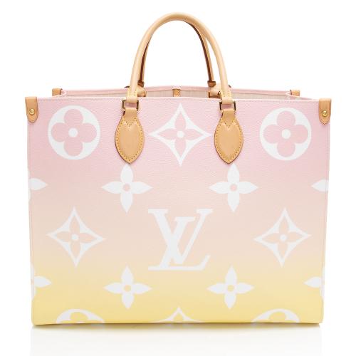 Louis Vuitton Giant Monogram Canvas By The Pool Onthego GM Tote