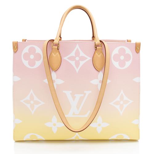 Louis Vuitton Giant Monogram Canvas By The Pool Onthego GM Tote