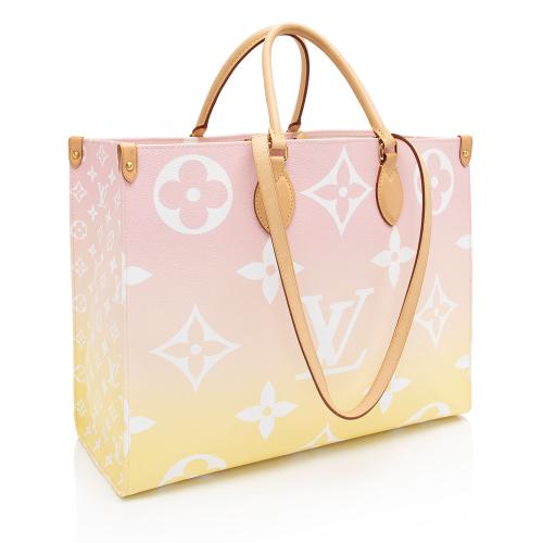 Louis Vuitton Giant Monogram Canvas By The Pool Onthego GM Tote