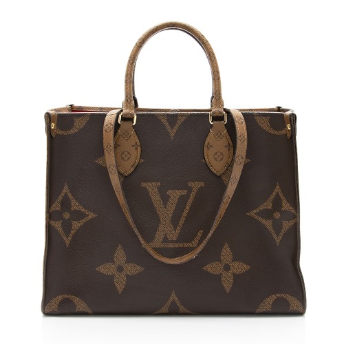 Louis Vuitton Giant Monogram Canvas Onthego MM Tote