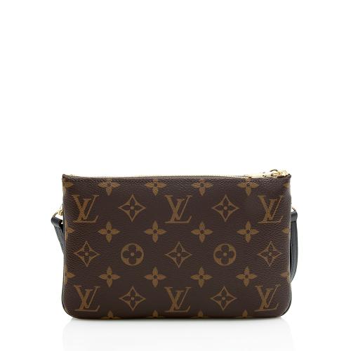 Louis Vuitton Giant Monogram Canvas Double Zip Pochette