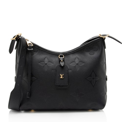 Louis Vuitton Giant Monogram Empreinte CarryAll PM Shoulder Bag