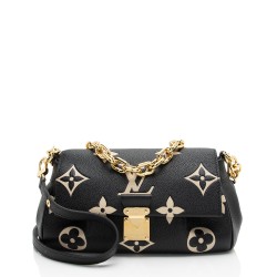 Louis Vuitton Giant Monogram Empreinte Favorite NM Shoulder Bag