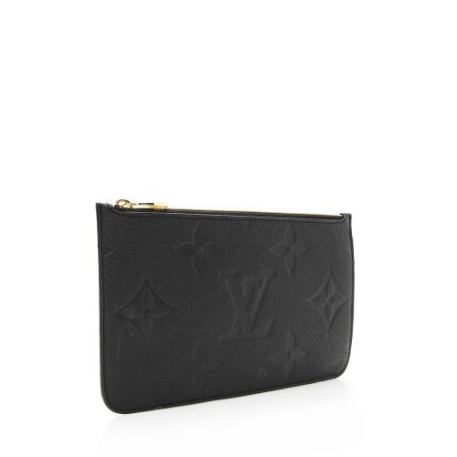 Louis Vuitton Giant Monogram Empreinte Neverfull MM Pochette