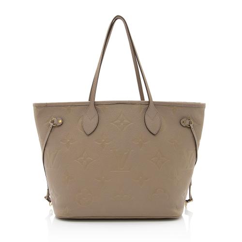 Louis Vuitton Giant Monogram Empreinte Neverfull MM Tote