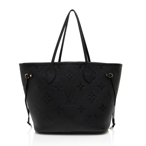 Louis Vuitton Giant Monogram Empreinte Neverfull MM Tote