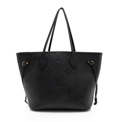 Louis Vuitton Giant Monogram Empreinte Neverfull MM Tote