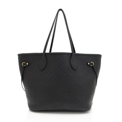 Louis Vuitton Giant Monogram Empreinte Neverfull MM Tote