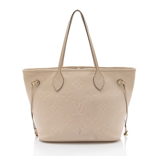 Louis Vuitton Giant Monogram Empreinte Neverfull MM Tote