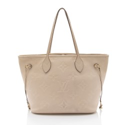 Louis Vuitton Giant Monogram Empreinte Neverfull MM Tote