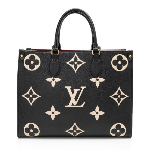 Louis Vuitton Giant Monogram Empreinte Onthego MM Tote