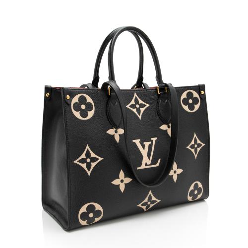 Louis Vuitton Giant Monogram Empreinte Onthego MM Tote