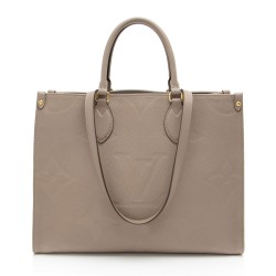 Louis Vuitton Giant Monogram Empreinte Onthego MM Tote