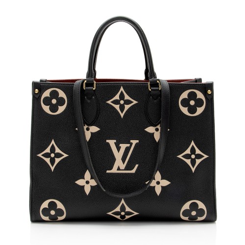 Louis Vuitton Giant Monogram Empreinte Onthego MM Tote