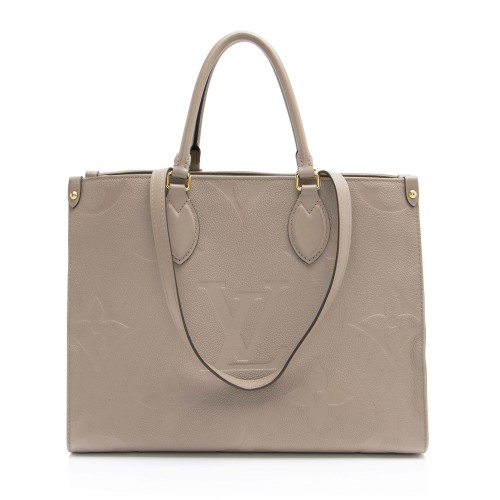 Louis Vuitton Giant Monogram Empreinte Onthego MM Tote