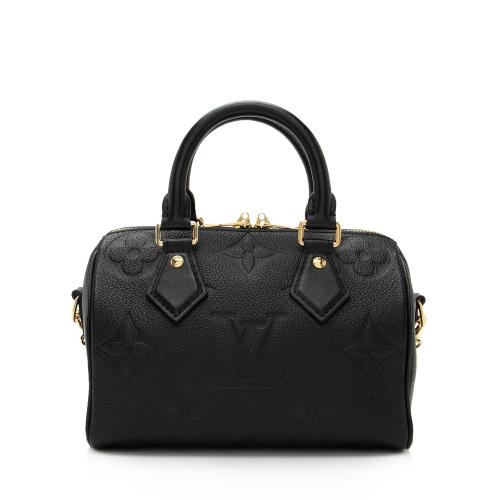 Louis Vuitton Giant Monogram Empreinte Speedy Bandouliere 20 Satchel