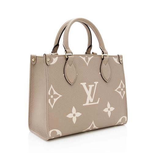 Louis Vuitton Giant Monogram Empreinte Onthego PM Tote