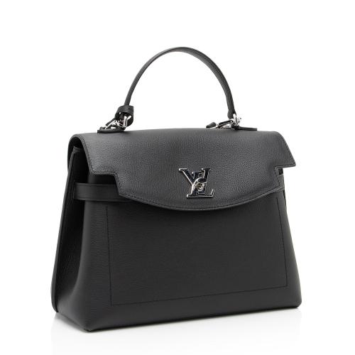 Louis Vuitton Calfskin Lockme Ever MM Top Handle