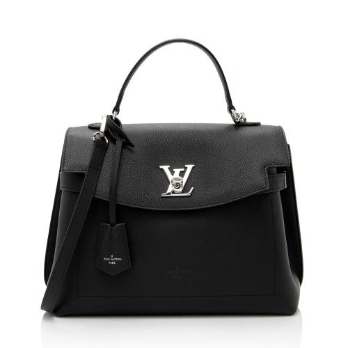 Louis Vuitton Calfskin Lockme Ever MM Top Handle