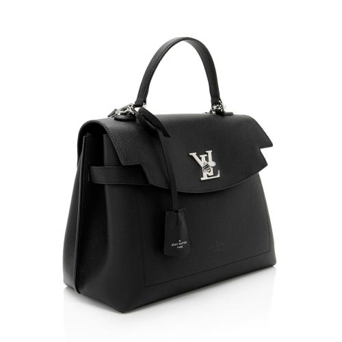 Louis Vuitton Calfskin Lockme Ever MM Top Handle