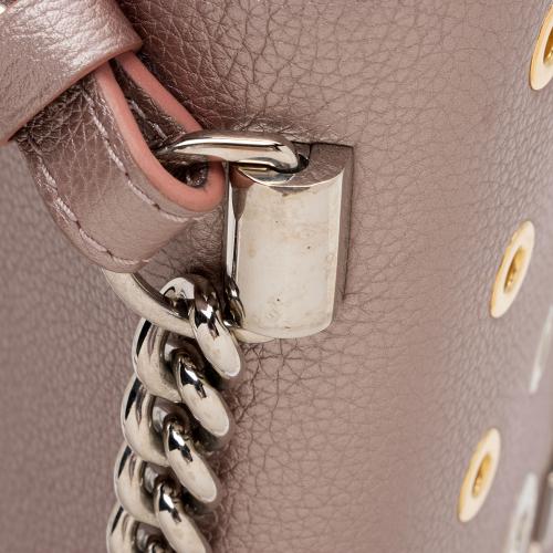 Louis Vuitton Leather Grommet Lockme II BB Bag