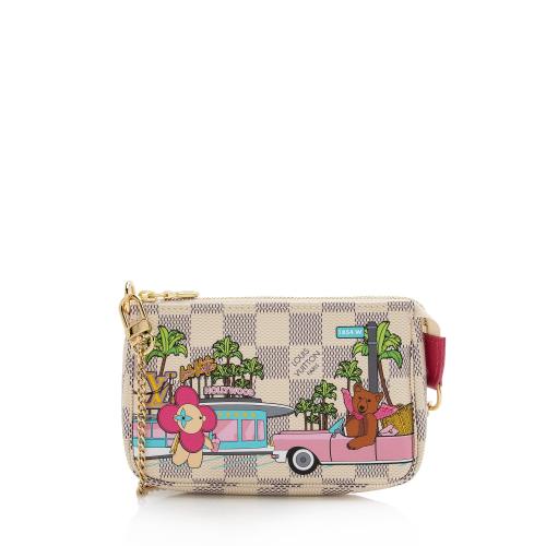 Louis Vuitton Limited Edition Damier Azur Animation Hollywood Mini Pochette Accessoires