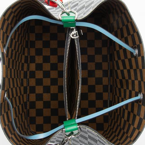 Louis Vuitton Limited Edition Damier Canvas Neonoe Shoulder Bag