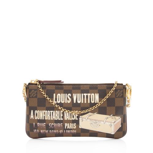 Louis Vuitton Limited Edition Damier Ebene Trunks & Bags Milla MM Pochette