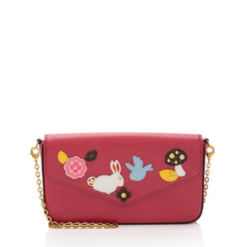 Louis Vuitton Limited Edition Epi Leather Bunny Felicie Pochette