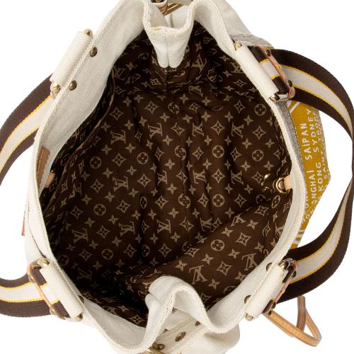 Louis Vuitton Limited Edition Globe Trotter Cabas MM Tote