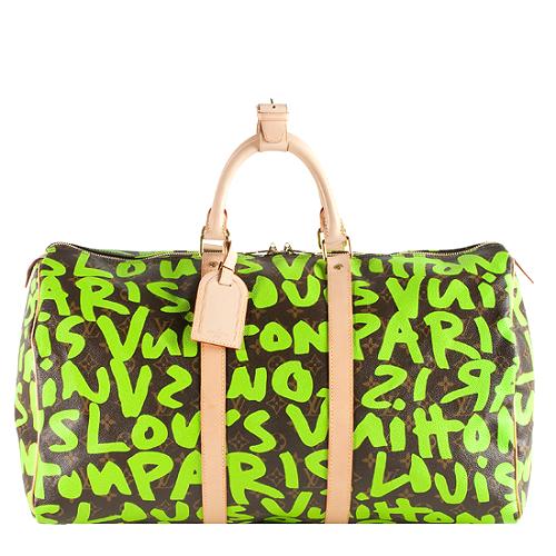 Louis vuitton graffiti duffle bag sale