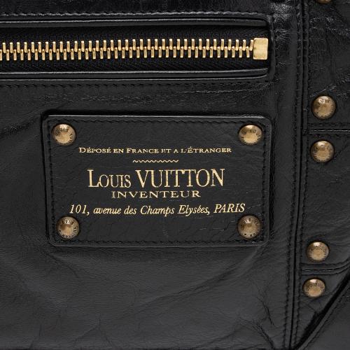 Louis Vuitton Limited Edition Lambskin Riveting Satchel