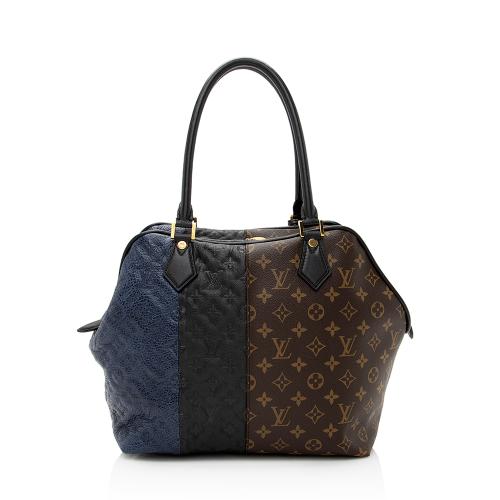 Louis Vuitton Limited Edition Monogram Blocks Zipped Tote