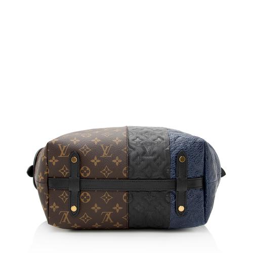 Louis Vuitton Limited Edition Monogram Blocks Zipped Tote