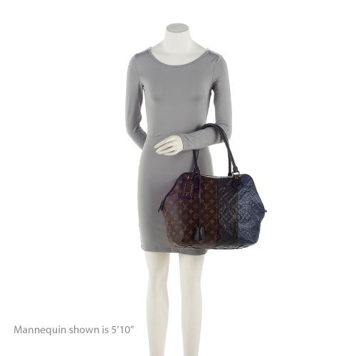 Louis Vuitton Limited Edition Monogram Blocks Zipped Tote