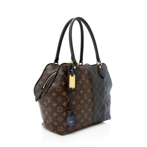 Louis Vuitton Limited Edition Monogram Blocks Zipped Tote