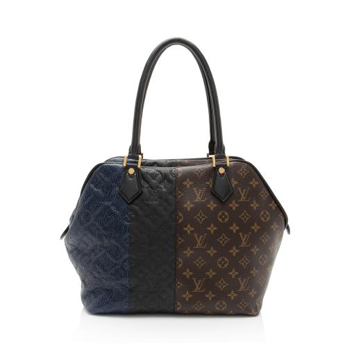 Louis Vuitton Limited Edition Monogram Blocks Zipped Tote