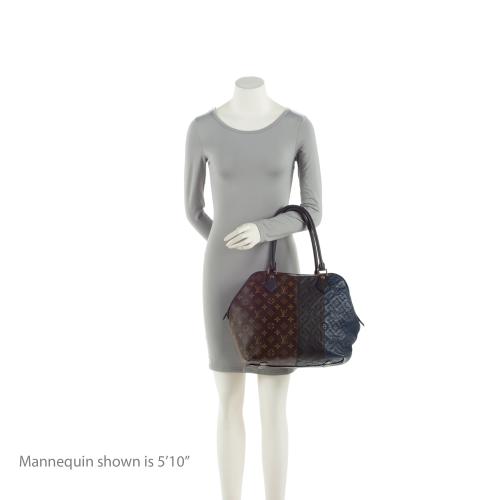 Louis Vuitton Limited Edition Monogram Blocks Zipped Tote