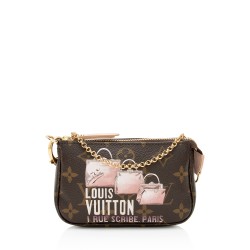 Louis Vuitton Limited Edition Monogram Canvas Affiche Mini Pochette Accessoires