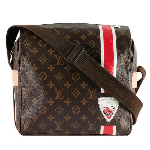 Louis Vuitton Limited Edition Monogram Canvas China Run Naviglio Messenger 