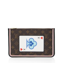 Louis Vuitton Limited Edition Monogram Canvas Game On Neverfull MM Pochette