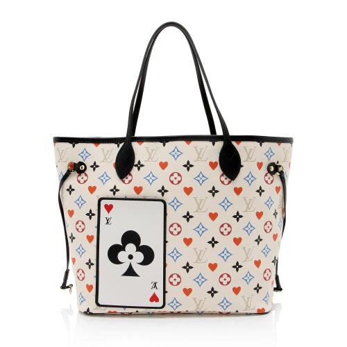 Louis Vuitton Limited Edition Monogram Canvas Game On Neverfull MM Tote