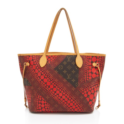 Louis Vuitton Limited Edition Monogram Canvas Kusama Neverfull MM Tote